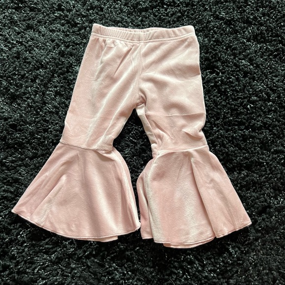 baileys blossoms Other - Bailey’s Blossoms pink velvet bell bottoms